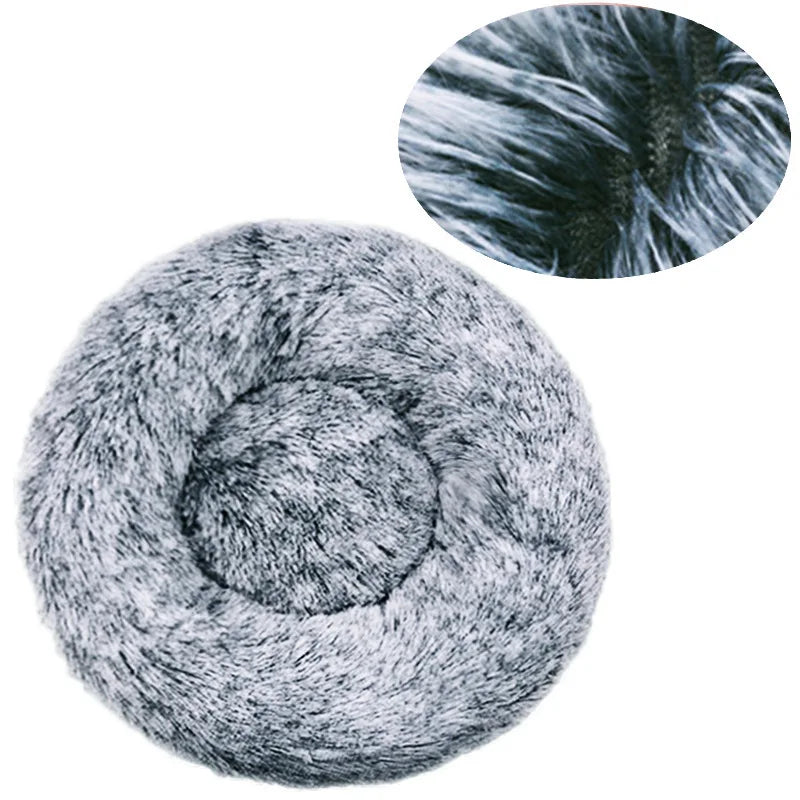 40-90 Cm 6 Dimensioni Letto Rotondo per Animali Domestici per Letto per Cani Di Grandi Dimensioni Letto per Gatti Super Morbido Casetta per Cani in Peluche per Casetta per Cani Di Taglia Media Inverno Caldo per Dormire