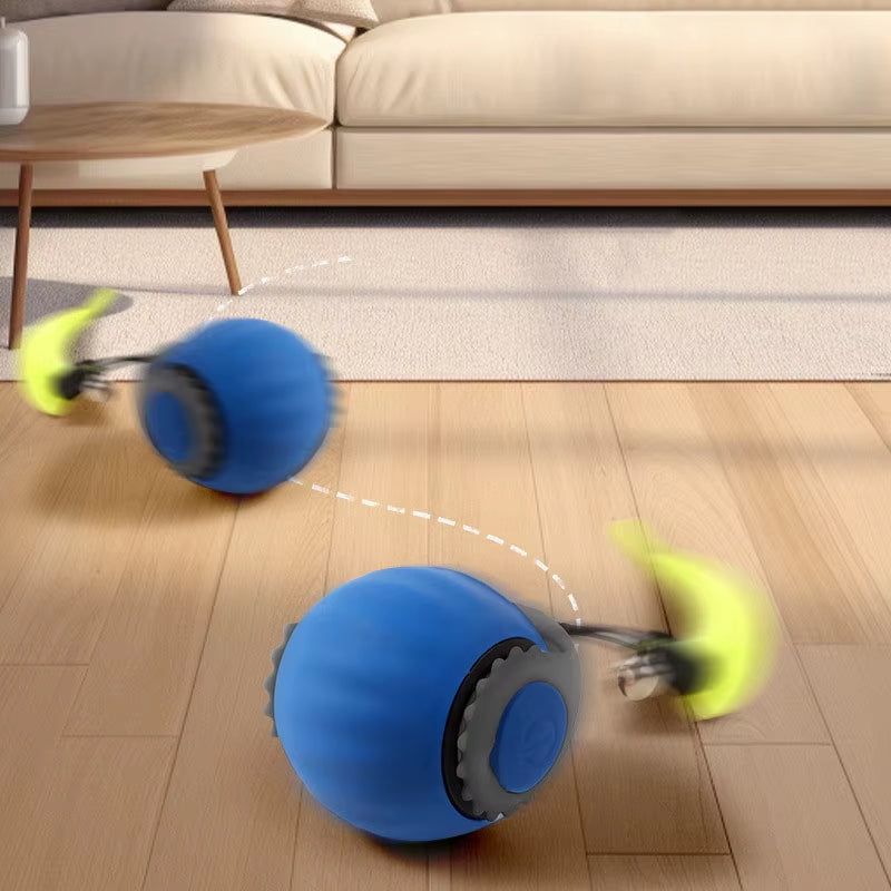 Intelligent Interactive Cat Ball Toy for Pets, Electric Play Ball for Cats, Engaging Anti-Boredom Toy, Safe and Durable Pet Plaything