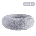Donut Dog Bed - Cozy Plush Pet Bed for Small and Large Dogs and Cats, Calming Washable Winter Kennel Sofa Cushion Mat