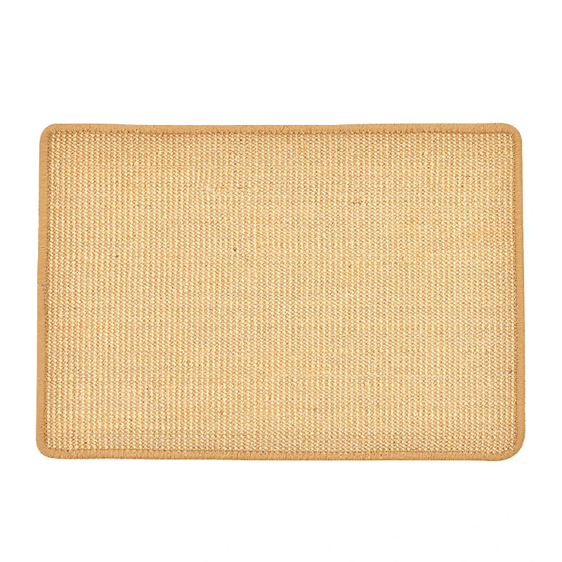 Sisal Cat Scratching Mat Board - Furniture Protector for Cats and Kittens