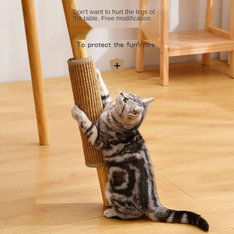 Sisal Cat Scratching Mat Board - Furniture Protector for Cats and Kittens
