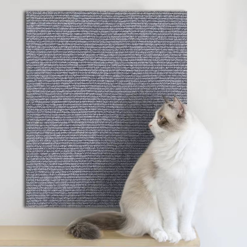 Parete Autoadesiva Antigraffio per Gatti Divano Fai Da Te Gatti Protezione Antigraffio Zampe Affila Tappeto Rifilabile Gatti Scratch Board ﻿