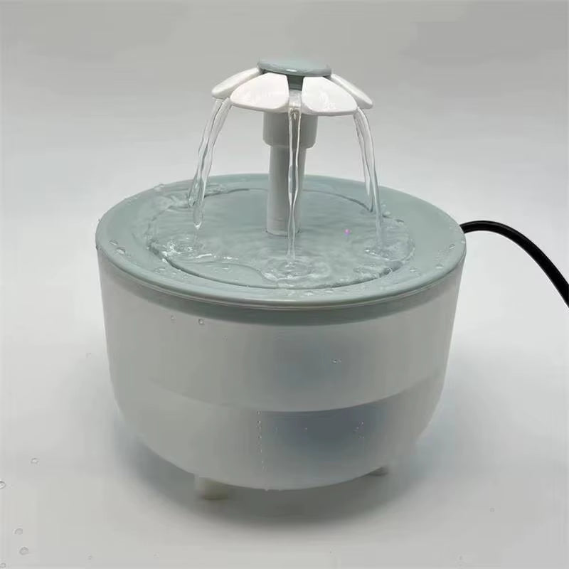 Animali Domestici Fontana Di Acqua Filtro Automatico USB Elettrico Muto Abbeveratoio per Gatti Ciotola 1200Ml Recirculare Filtring Bevitore per Gatti Distributore Di Acqua