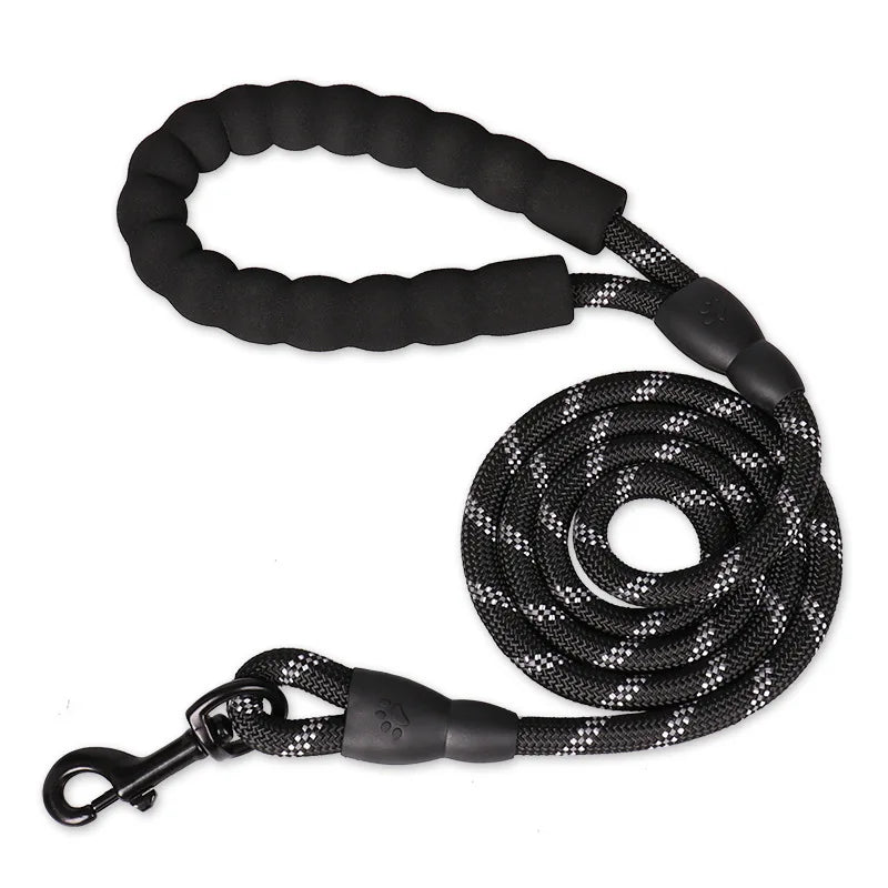 Guinzagli Resistenti per Cani con Manico Morbido - Disponibili in Lunghezze di 120/150/200/300CM per Razze Piccole, Medie e Grandi
