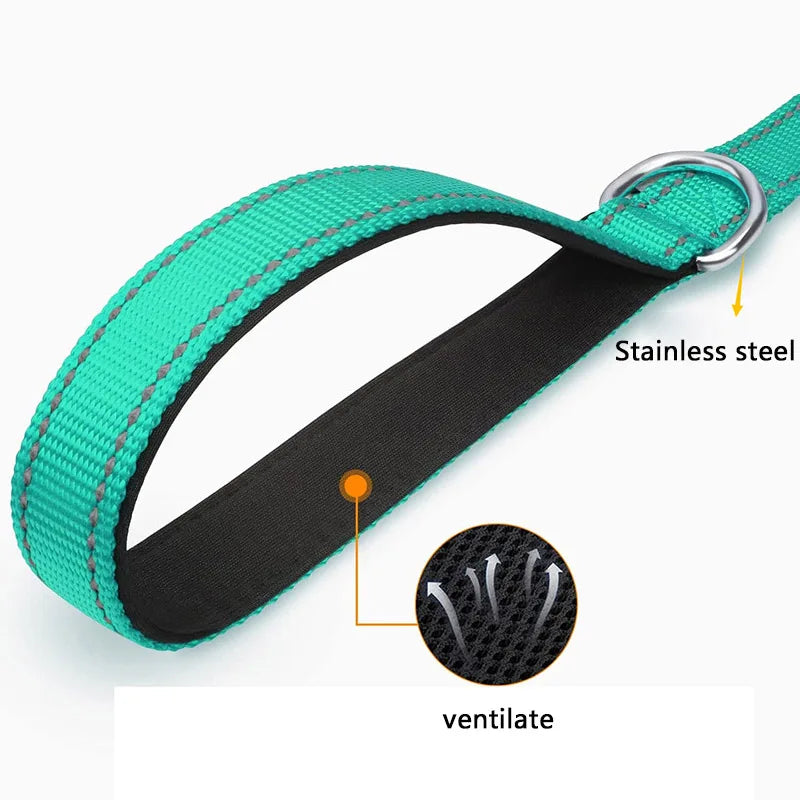Gatti Cani Imbracatura Collare Cinghia Di Piombo Riflessione Notturna Cane Pet Traino Corda 1.2/1.5/1.8M Guardia Corda Pet Walking Training Guinzaglio