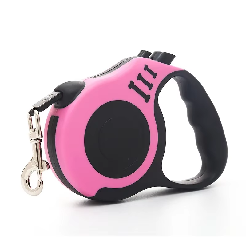 Guinzaglio Retrattile Automatico per Cani e Gatti - 3M/5M, Flessibile, Ideale per Piccole e Medie Taglie
