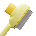Professional Self-Cleaning Pet Grooming Brush and Comb for Dogs and Cats - Effective Shedding Tool and Accessories for Pet Care