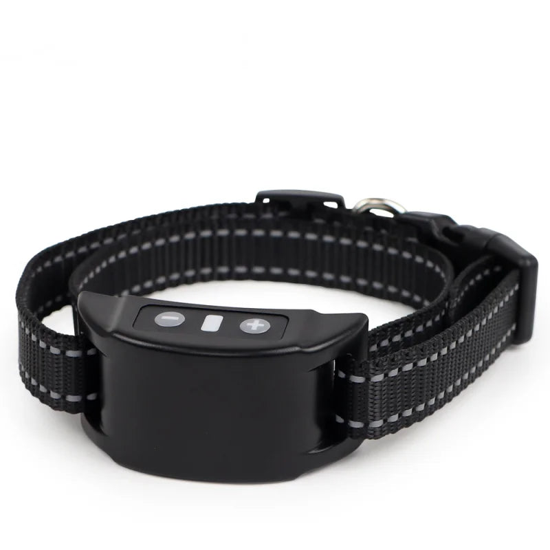 Collare Elettronico Automatico per Controllo Abbaio dei Cani, Dispositivo Ultrasuoni e a Scossa per Animali Domestici, Recinto Virtuale per Cani