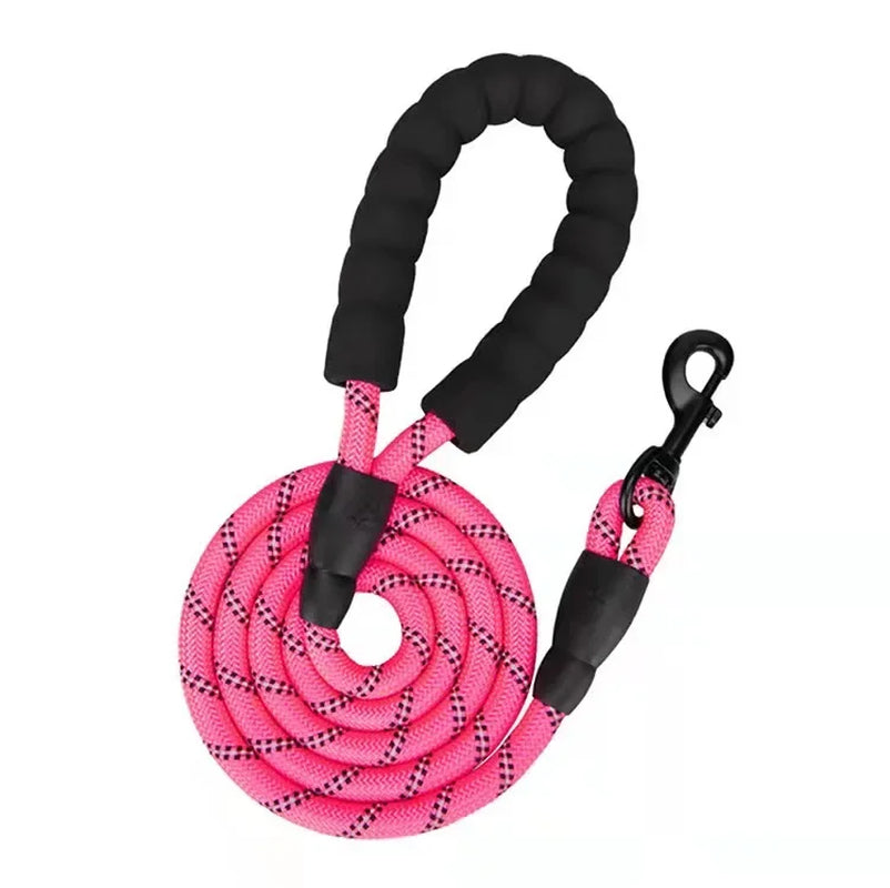 Resistant Dog Leash with Reflective Features for Large, Medium, and Small Breeds, Ideal for Golden Retrievers and Other Pets