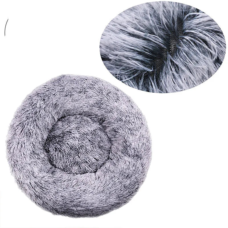 40-90 Cm 6 Dimensioni Letto Rotondo per Animali Domestici per Letto per Cani Di Grandi Dimensioni Letto per Gatti Super Morbido Casetta per Cani in Peluche per Casetta per Cani Di Taglia Media Inverno Caldo per Dormire