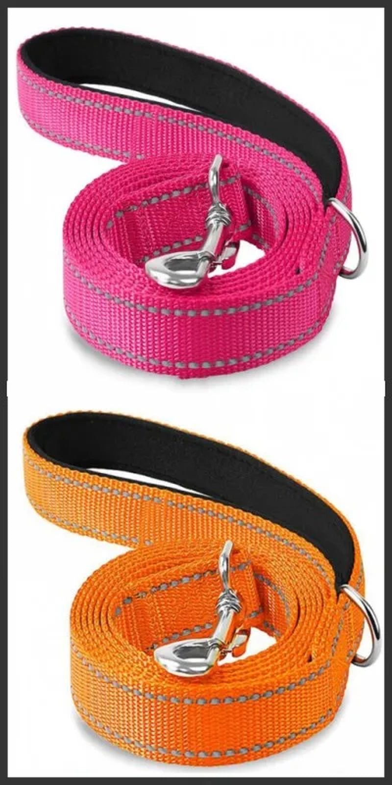 Gatti e Cani Imbracatura con Collare e Cinghia di Piombo Riflettente per Passeggiate Notturne - Guinzaglio per Addestramento e Sicurezza, Lunghezze 1.2/1.5/1.8M