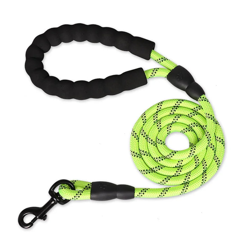 Resilient Dog Leashes 120/150/200/300CM with Soft Grip Handle, Reinforced for Small, Medium, and Large Breeds