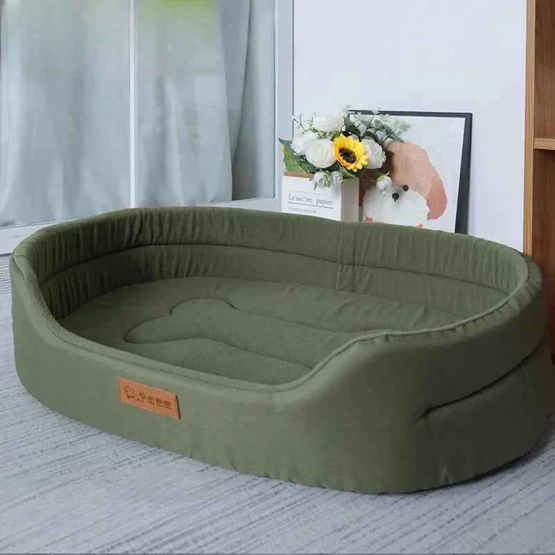 Cuscini per Cani e Lettini Invernali per Animali Domestici - Divano Soffice per Cani di Grandi Dimensioni con Coperta Media - Accessori e Prodotti per Tappetini per Cuccioli e Gatti di Diverse Taglie