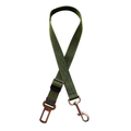 Cintura di Sicurezza Regolabile per Cani in Nylon con Ammortizzazione e Riflessione - Accessori per Viaggi Sicuri con Animali Domestici