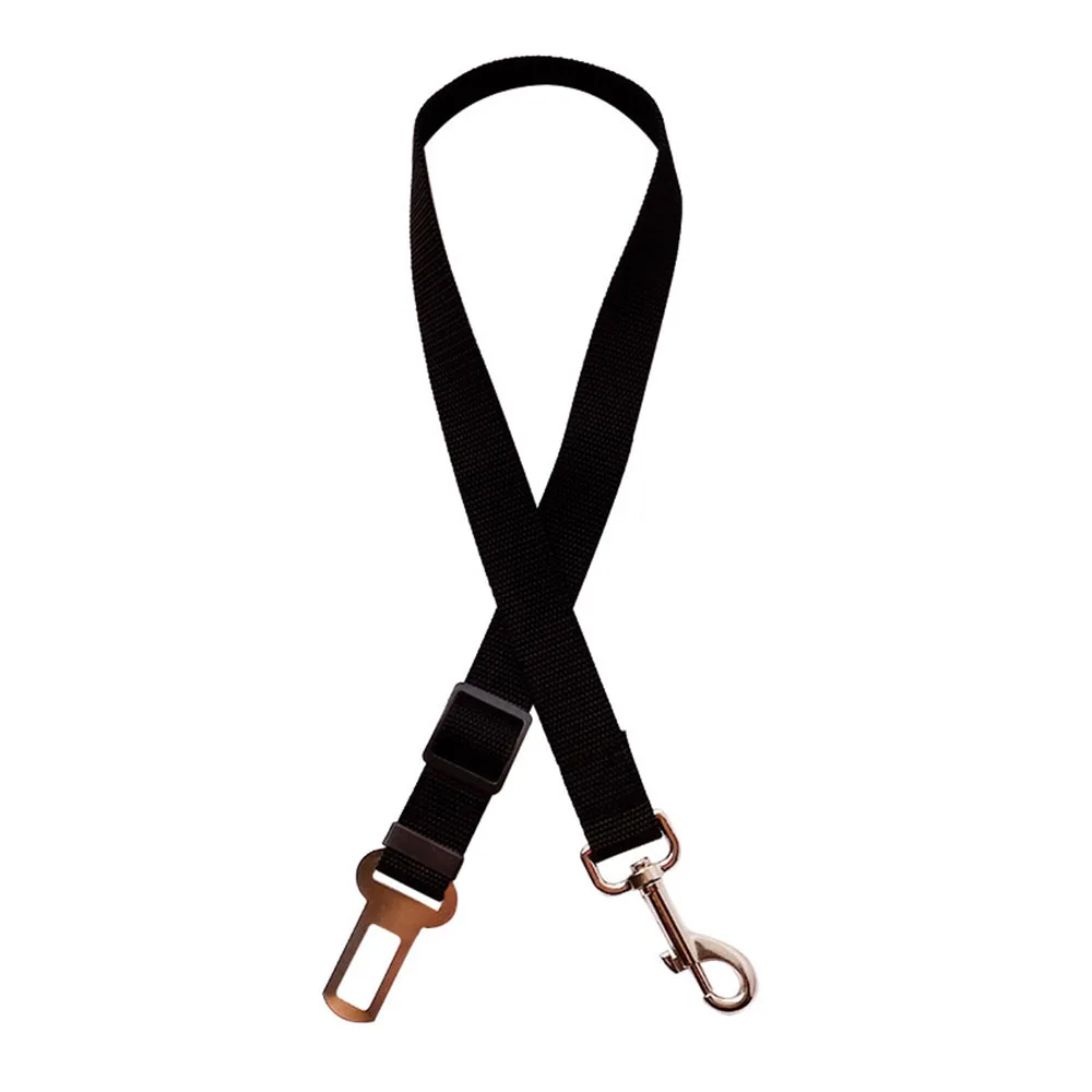 Cintura di Sicurezza Regolabile per Cani in Nylon con Ammortizzazione e Riflessione - Accessori per Viaggi Sicuri con Animali Domestici