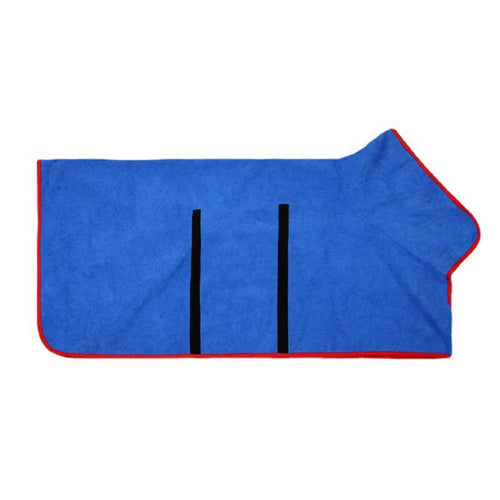 Absorbent Quick-Drying Dog Bathrobe and Towel for Large and Small Dogs and Cats - Full Body Wrap