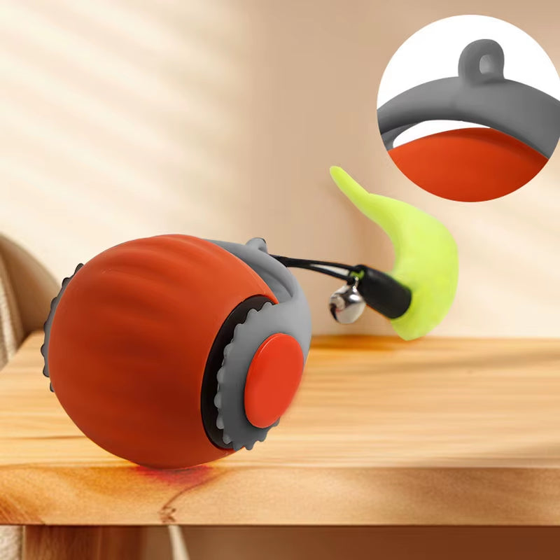 Intelligent Interactive Cat Ball Toy for Pets, Electric Play Ball for Cats, Engaging Anti-Boredom Toy, Safe and Durable Pet Plaything