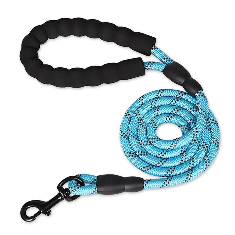 Resilient Dog Leashes 120/150/200/300CM with Soft Grip Handle, Reinforced for Small, Medium, and Large Breeds