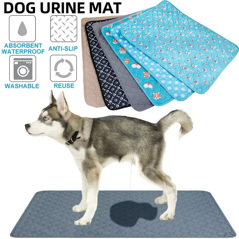 Tappetino Riutilizzabile Assorbente per Cani, Pannolino Lavabile per Addestramento Cuccioli, Tappetino per Urina per Animali Domestici e Coprisedile Auto, Accessori per Animali Domestici