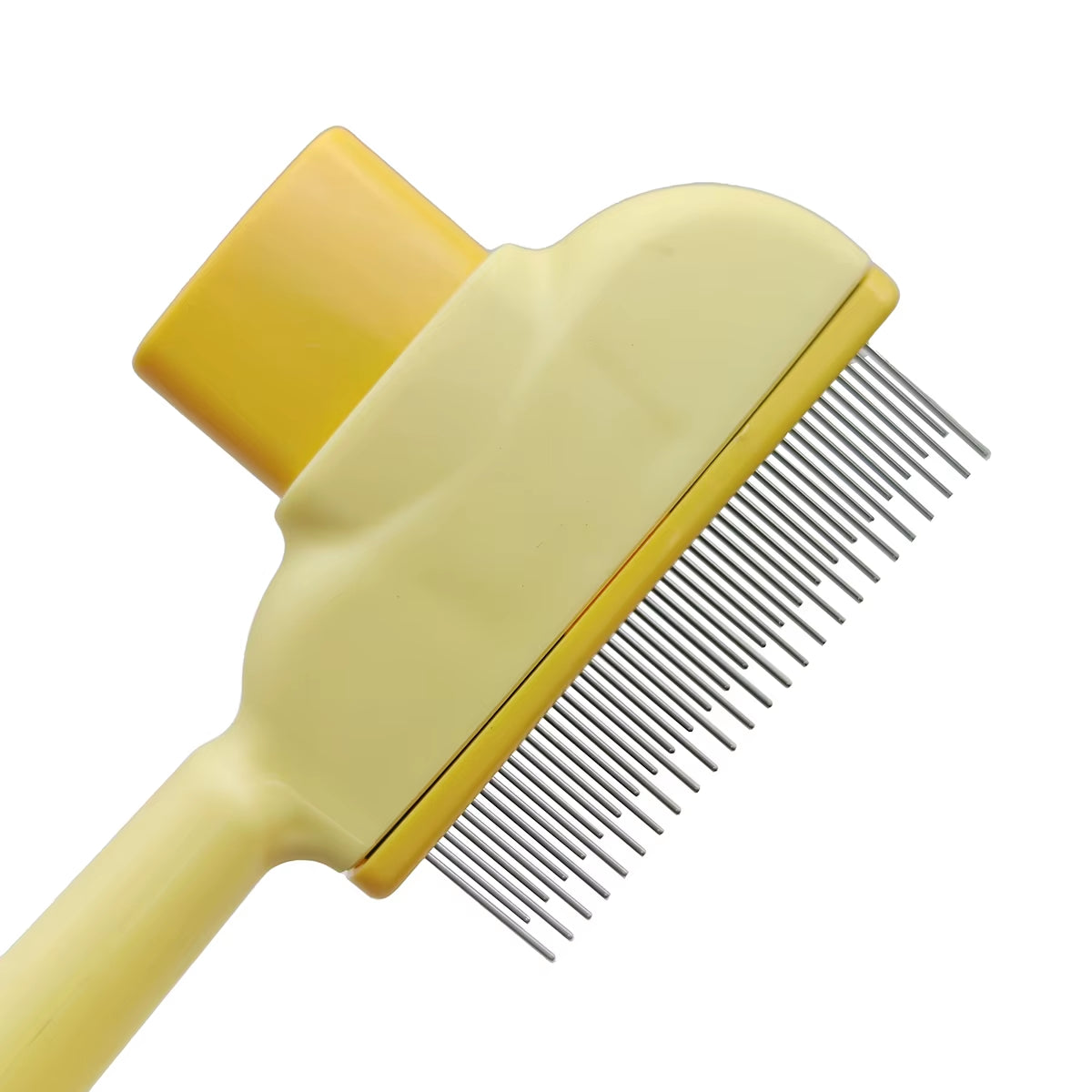 Professional Self-Cleaning Pet Grooming Brush and Comb for Dogs and Cats - Effective Shedding Tool and Accessories for Pet Care