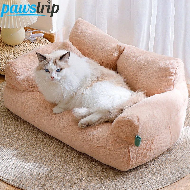 Lettino di Lusso per Gatti e Cani di Piccola e Media Taglia - Comodo e Caldo per l'Inverno, Ideale per Cuccioli e Animali Domestici