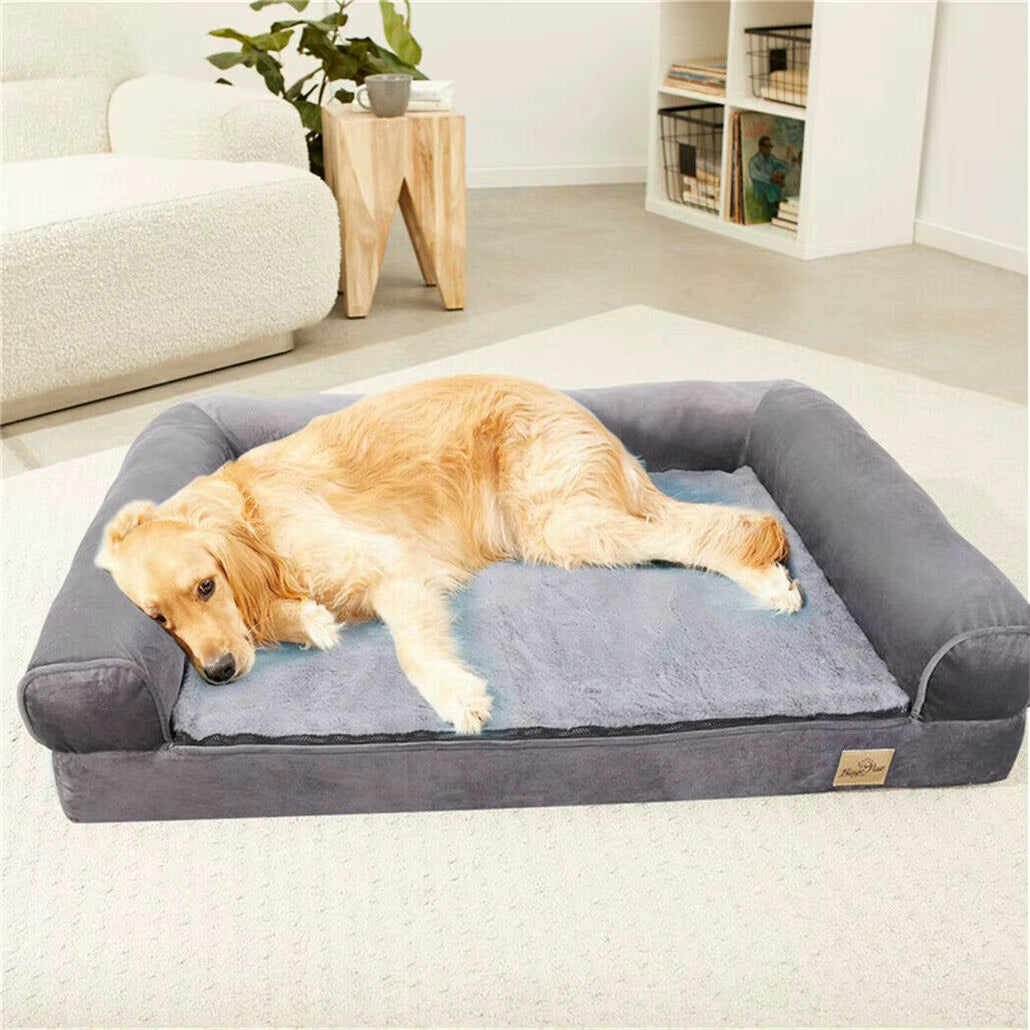 Letto Ortopedico XXL per Cani con Fodera Lavabile e Supporto Accogliente